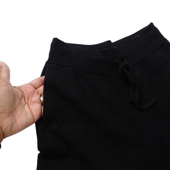 Culpos x INC Women Black Sweater Knit Cargo Jogger Pants Size S Ribbed Hem - Picture 4 of 13